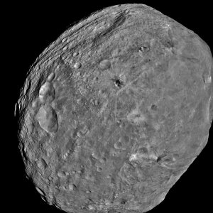 Aufnahme des Asteroiden (4) Vesta durch die Raumsonde Dawn